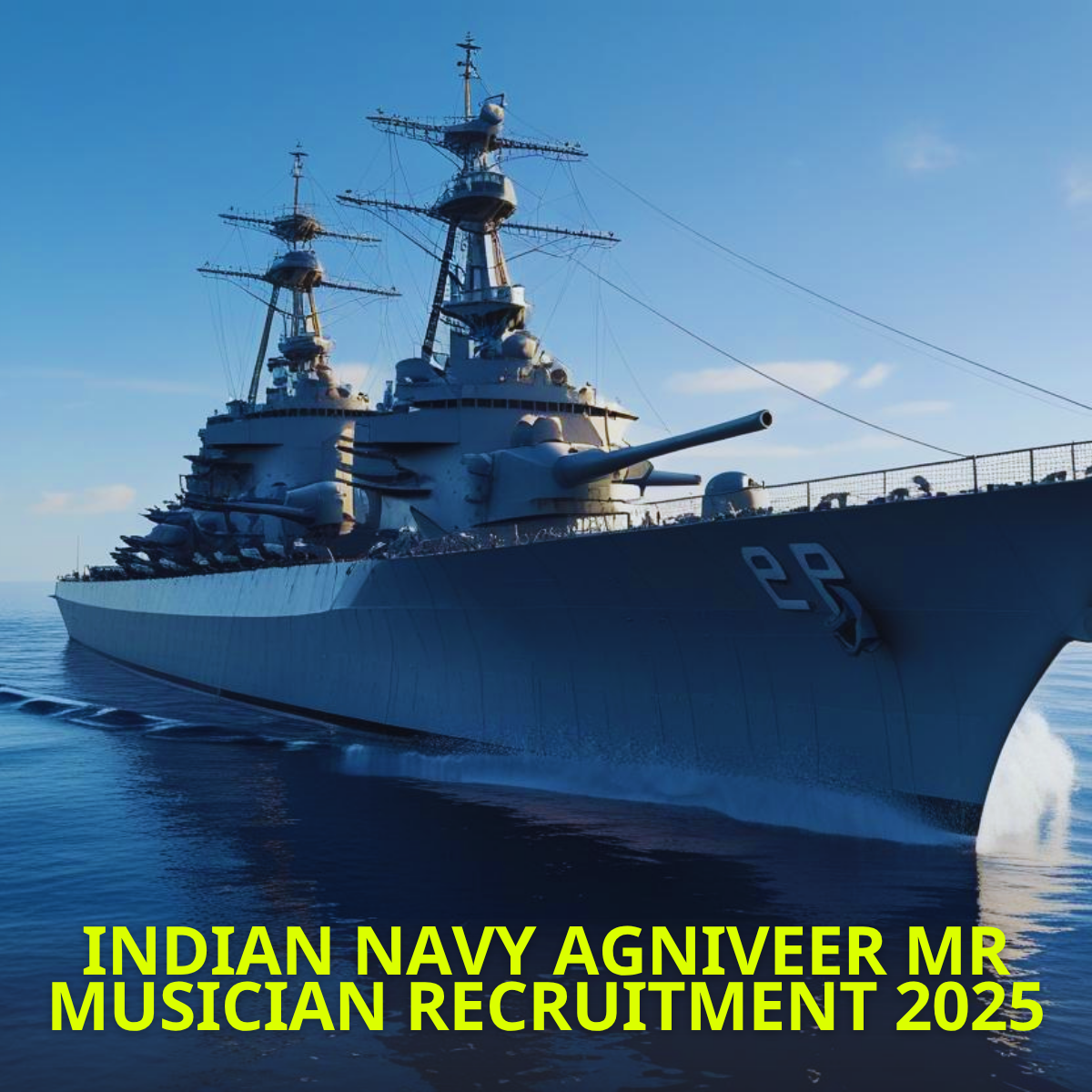 Indian Navy Agniveer MR Musician Recruitment 2025